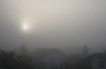 Foto: Rohaupten, die Sonne blinzelt durch den Nebel