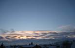 Foto: rhytmischer Morgenhimmel