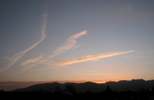 Foto: Alpenrand vor Sonnenaufgang