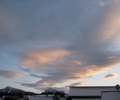 Foto: Abendhimmel mit Fhnwolken