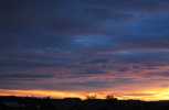 Fotos: roter Morgenhimmel, krasse Lentis
